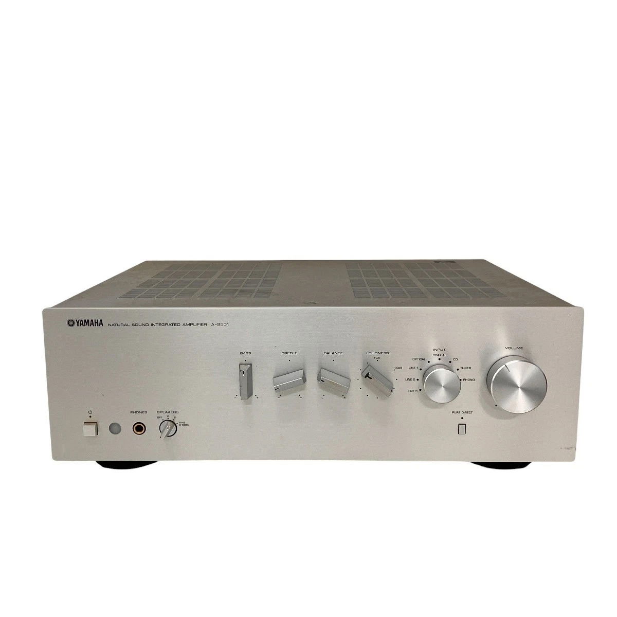 Yamaha A-S501 Integrated Stereo Amplifier Hi-Fi Audio Amp Silver