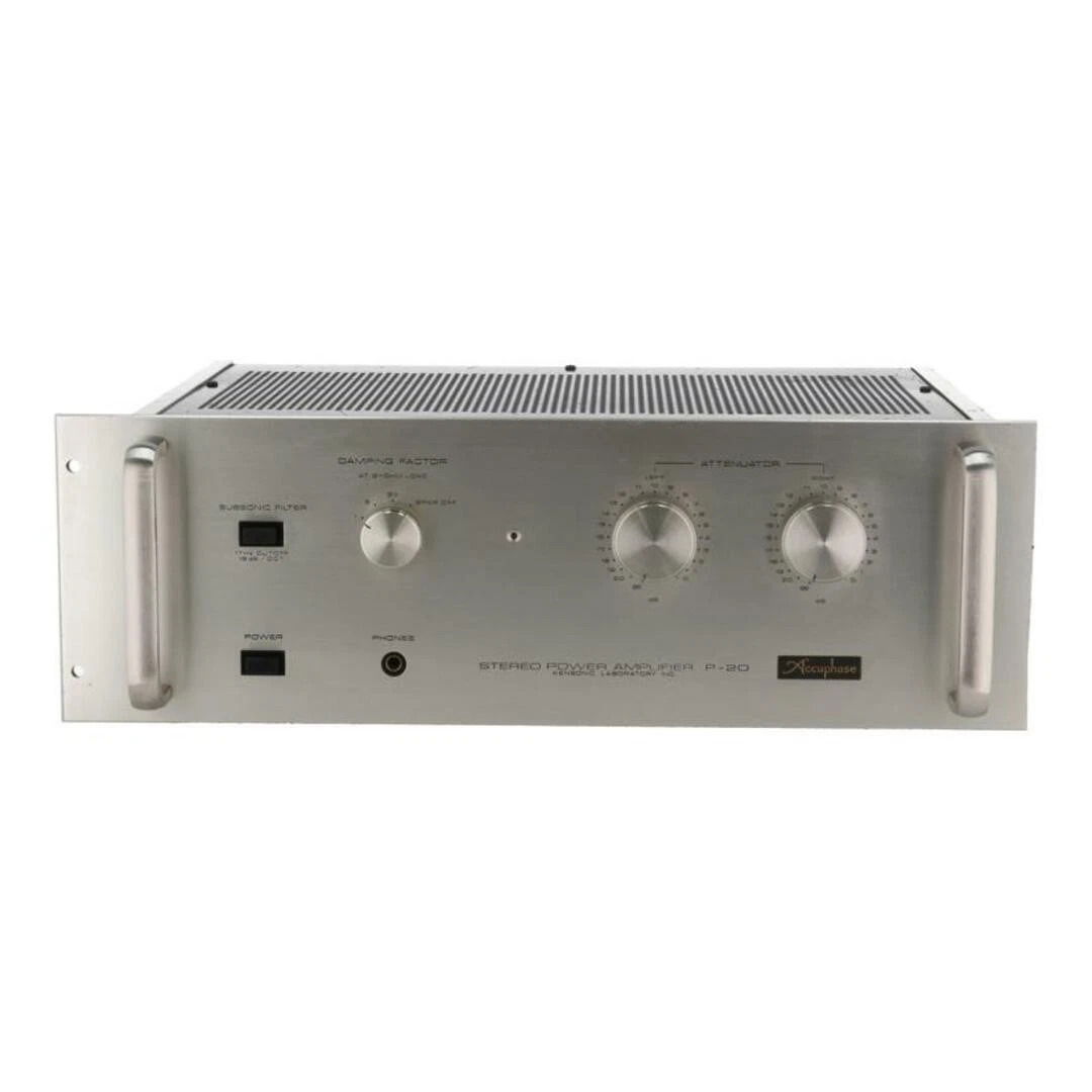 Vintage Accuphase P-20 Stereo Power Amplifier Japan 70W/Ch